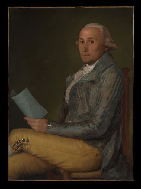 Sebastián Martínez y Pérez (1747–1800), by Goya (Francisco de Goya y Lucientes)