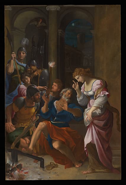The Denial of Saint Peter, by Ludovico Carracci