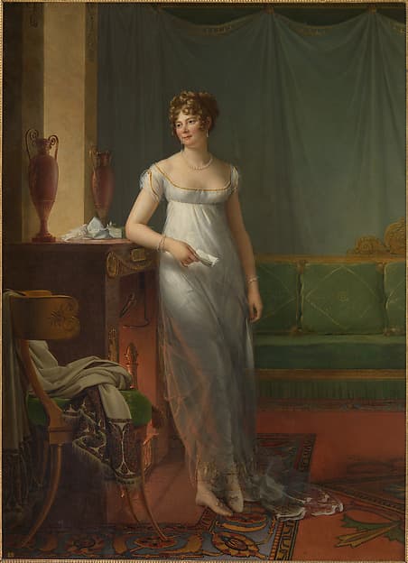 Madame Charles Maurice de Talleyrand Périgord (1761–1835), by baron François Gérard