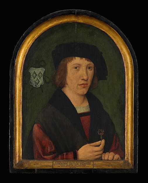 Portrait of a Young Man of the Van Steynoert Family, by Netherlandish Painter