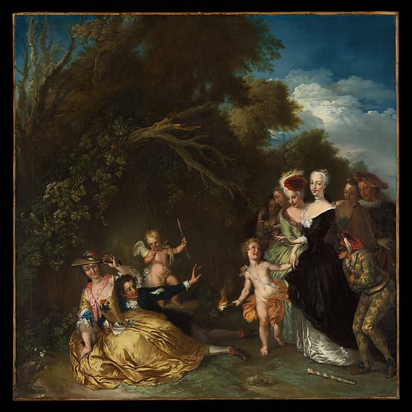 Surprised, or Infidelity Found Out, by Christian Wilhelm Ernst Dietrich