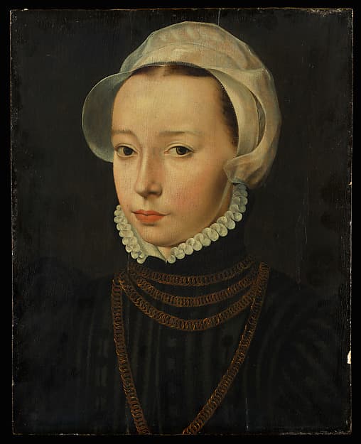 Portrait of a Young Woman, by Pieter Jansz. Pourbus