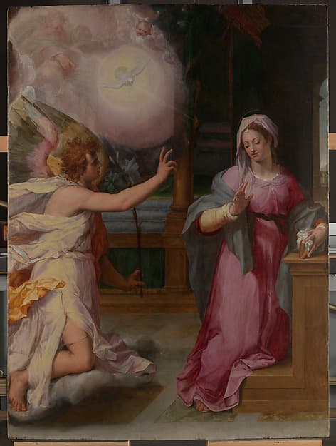 The Annunciation, by Peter Candid (Pieter de Witte, Pietro Candido)