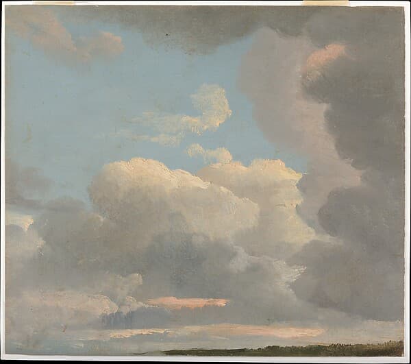 Cloud Study (Early Evening), by Simon Denis