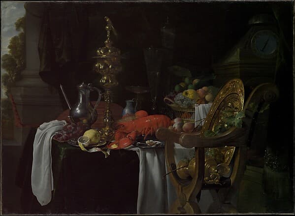 Still Life: A Banqueting Scene, by Jan Davidsz de Heem