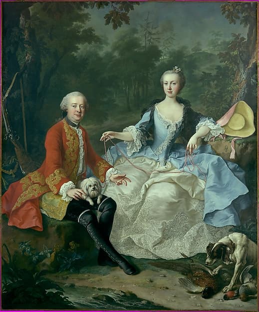 Count Giacomo Durazzo (1717–1794) and Ernestine Aloisia Ungnad von Weissenwolff (1732–1794), by Martin van Meytens the Younger