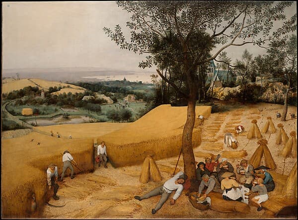 The Harvesters, by Pieter Bruegel the Elder