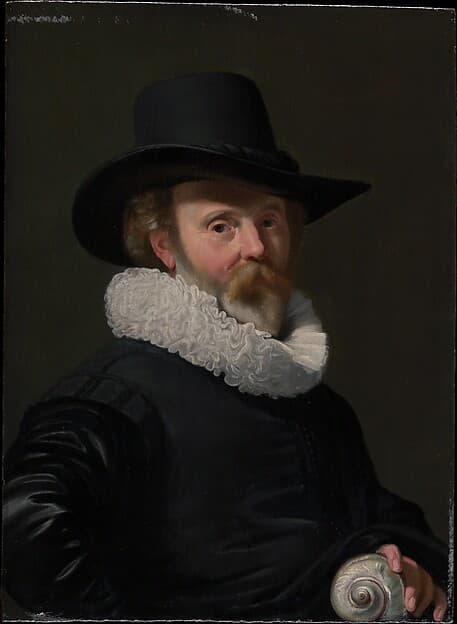 Portrait of a Man with a Shell, by Thomas de Keyser