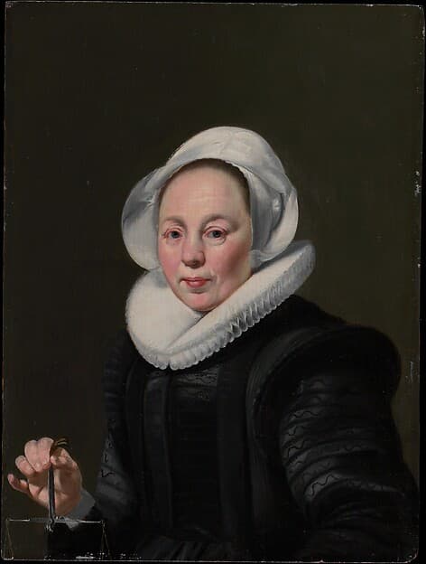 Portrait of a Woman with a Balance, by Thomas de Keyser