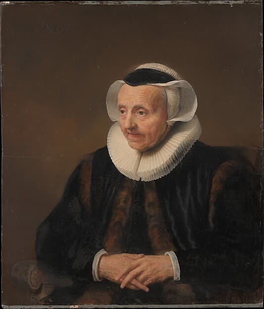 Portrait of an Old Woman, by Jacob Backer