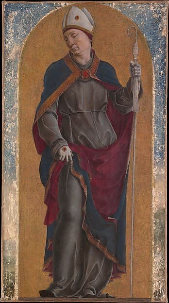 Saint Louis of Toulouse, by Cosmè Tura (Cosimo di Domenico di Bonaventura)