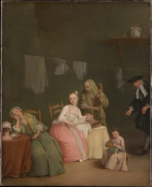 The Letter, by Pietro Longhi (Pietro Falca)