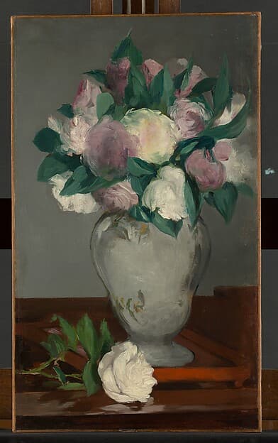 Peonies, by Edouard Manet