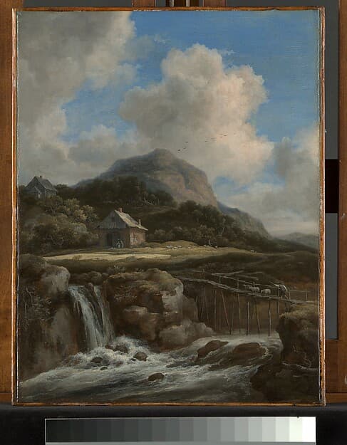 Mountain Torrent, by Jacob van Ruisdael