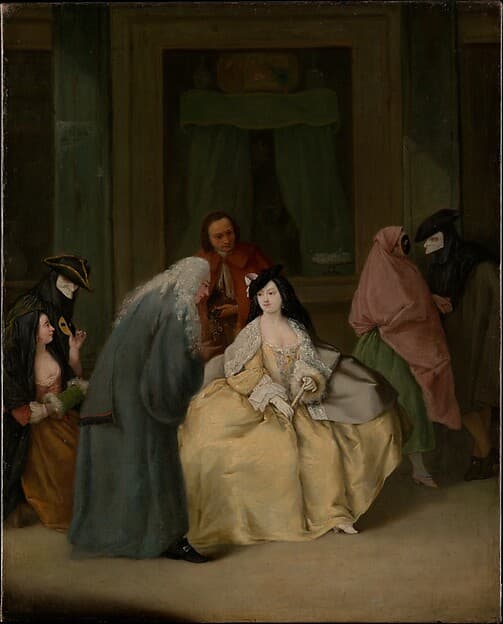 The Meeting, by Pietro Longhi (Pietro Falca)