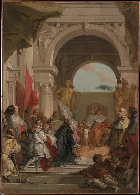 The Investiture of Bishop Harold as Duke of Franconia, by Giovanni Battista Tiepolo