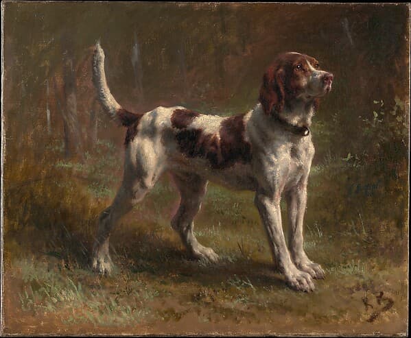 A Limier Briquet Hound, by Rosa Bonheur