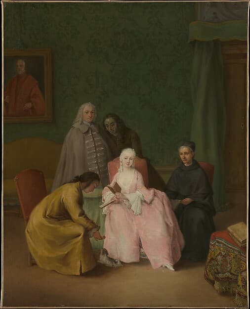 The Visit, by Pietro Longhi (Pietro Falca)