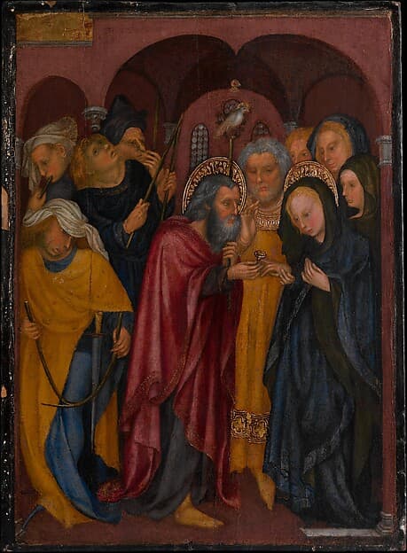 The Marriage of the Virgin, by Michelino da Besozzo (Michelino de Mulinari)
