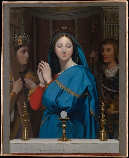 The Virgin Adoring the Host, by Jean Auguste Dominique Ingres