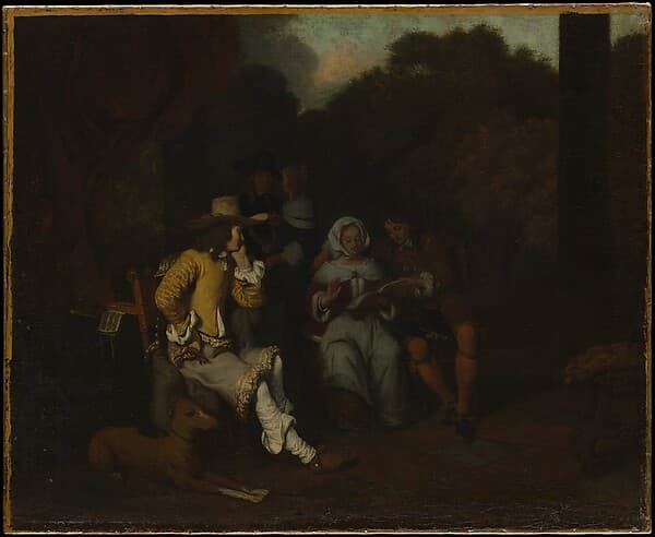 A Musical Party, by Gerbrand van den Eeckhout