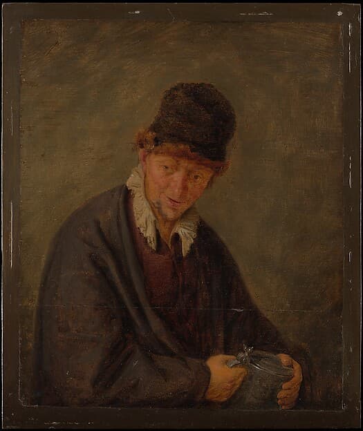 Man with a Tankard, by Adriaen van Ostade