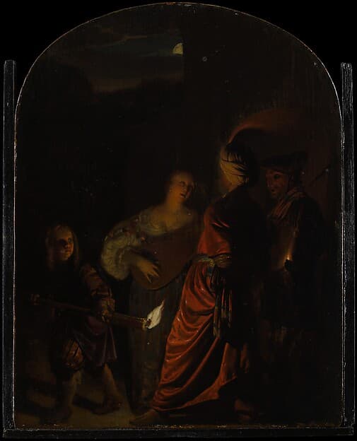 The Serenade, by Frans van Mieris the Elder