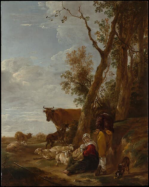 Rest, by Nicolaes Berchem