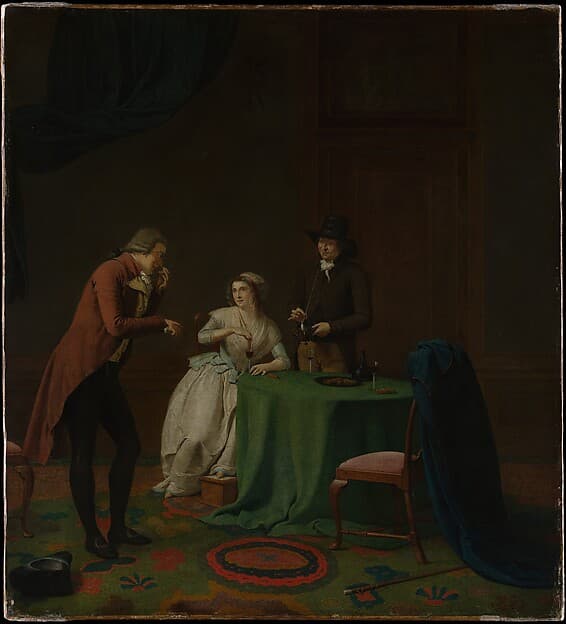 Conversation Piece (The Sense of Smell), by Jan Ekels the Younger