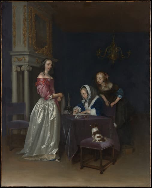 Curiosity, by Gerard ter Borch the Younger