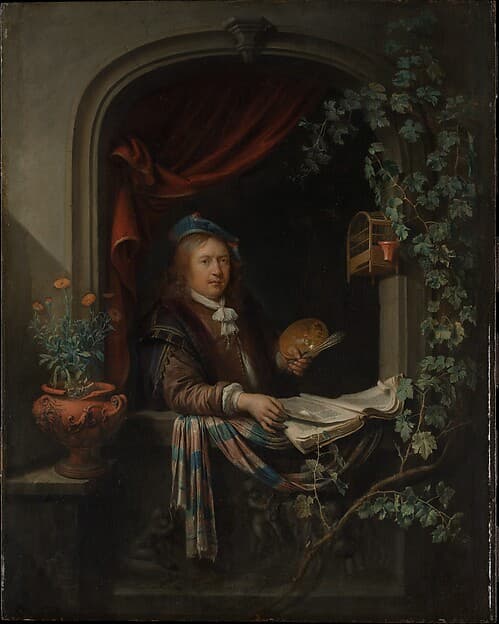 Self-Portrait, by Gerrit Dou