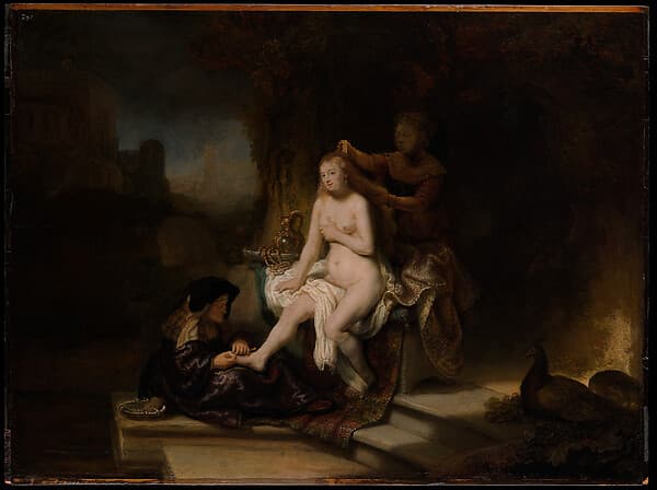 The Toilet of Bathsheba, by Rembrandt (Rembrandt van Rijn)