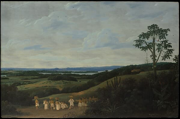 A Brazilian Landscape, by Frans Post