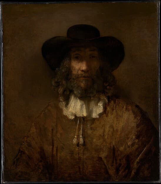 Man with a Beard, by Rembrandt