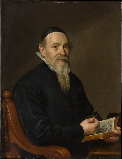 Portrait of a Man, Possibly a Botanist, by David Bailly