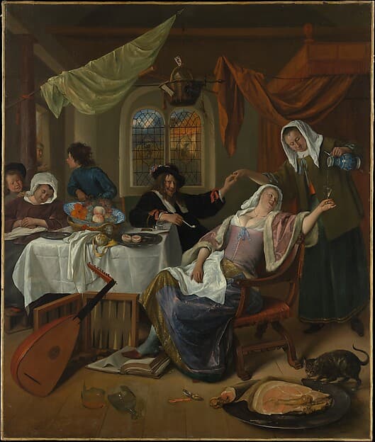 The Dissolute Household, by Jan Steen