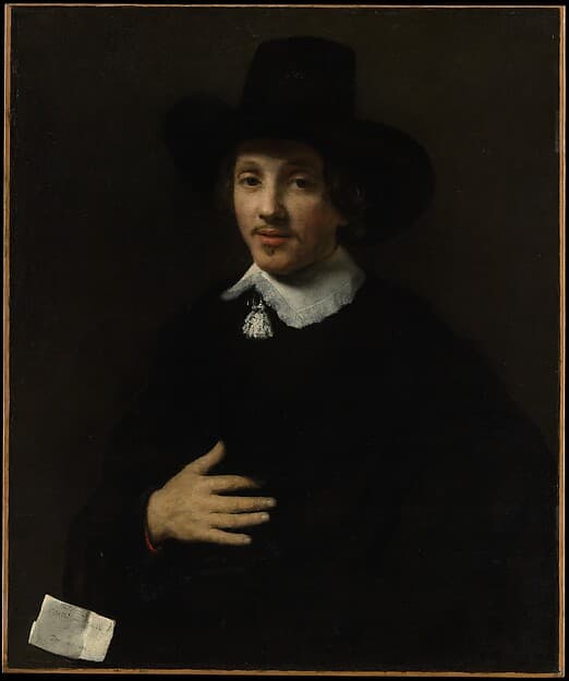 Portrait of a Man (Self-Portrait?), by Willem Drost