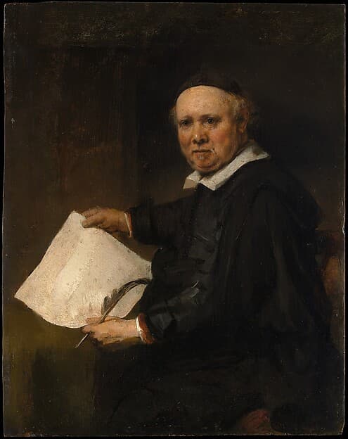 Lieven Willemsz van Coppenol (born about 1599, died 1671 or later), by Rembrandt (Rembrandt van Rijn)