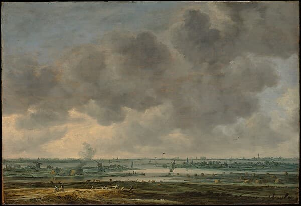 View of Haarlem and the Haarlemmer Meer, by Jan van Goyen