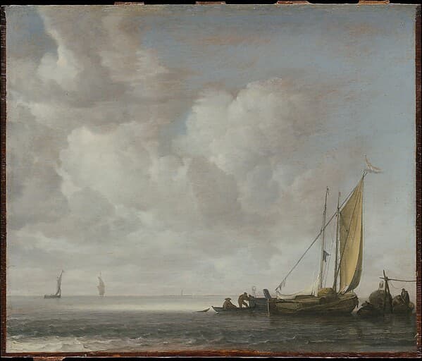 Calm Sea, by Simon de Vlieger