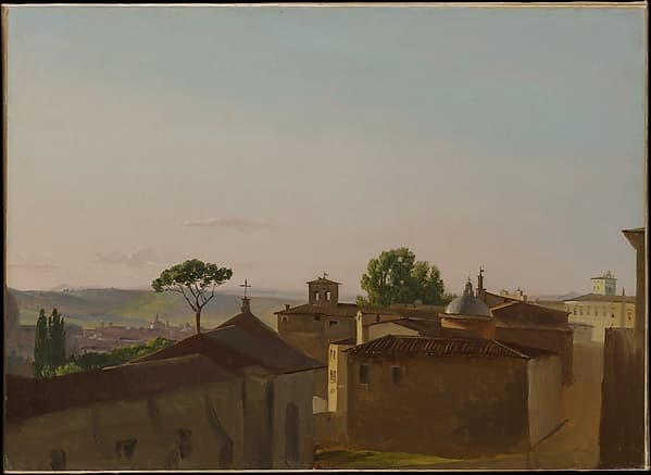 View on the Quirinal Hill, Rome, by Simon Denis