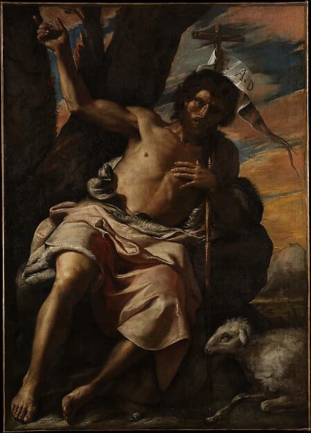 Saint John the Baptist Preaching, by Mattia Preti (Il Cavalier Calabrese)