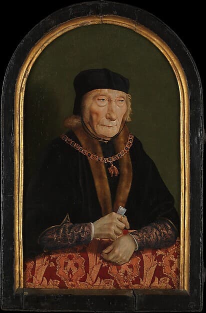 Jan (1438/41–1516), First Count of Egmond; Magdalena, Countess of Egmond (1464–1538), by North Netherlandish Painter