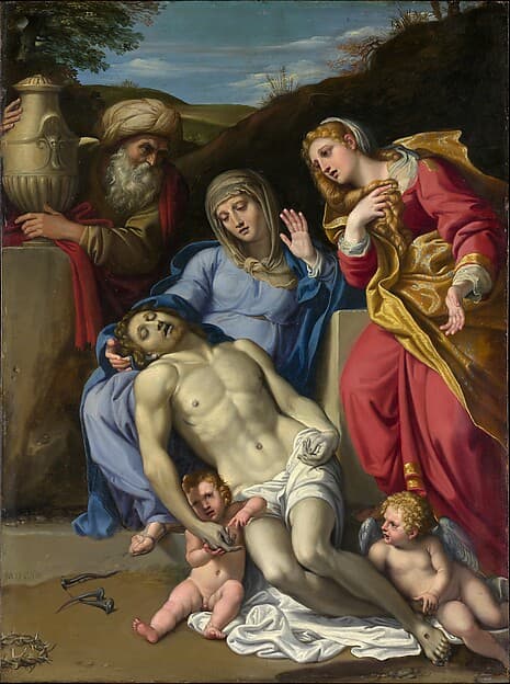 The Lamentation, by Domenichino (Domenico Zampieri)