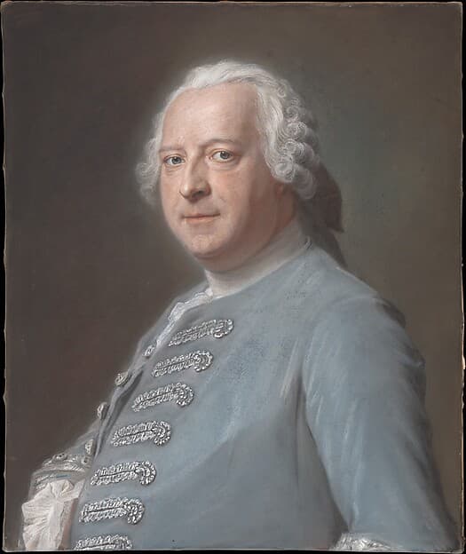 Jean Charles Garnier d'Isle (1697–1755), by Maurice Quentin de La Tour