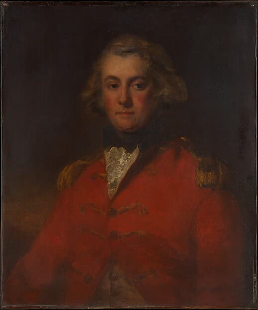 Major Thomas Pechell (1753–1826), by John Hoppner