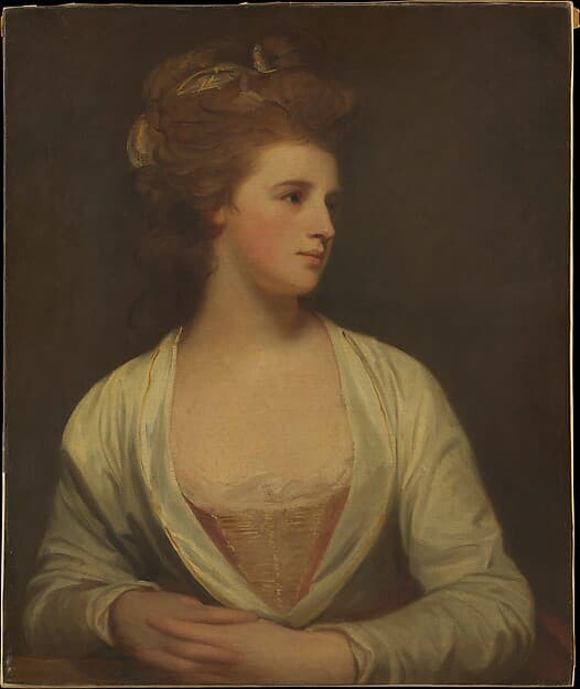 Portrait of a Woman, Said to Be Emily Bertie Pott (died 1782), by George Romney