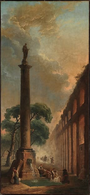 The Fountain, by Hubert Robert