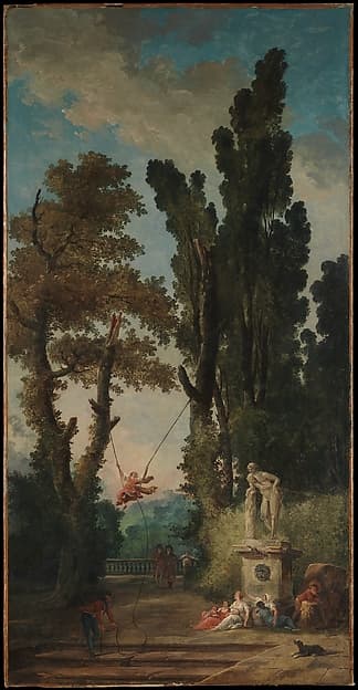 The Swing, by Hubert Robert