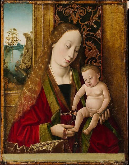 Virgin and Child, by Hans Traut